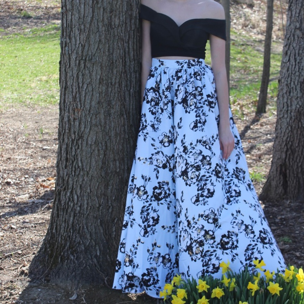 Two-piece Prom Dress